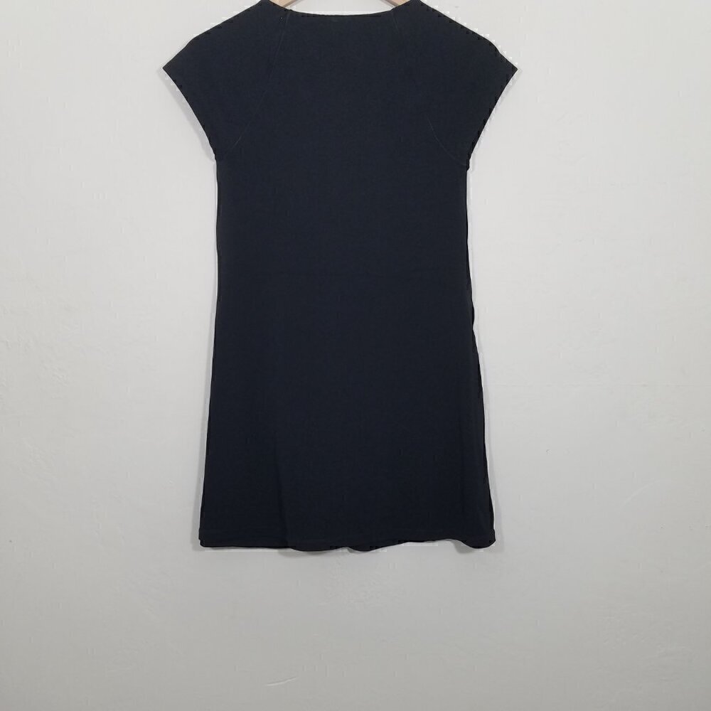 OFFLINE by Aerie Dress Built-In Shorts Short Sleeve Black Size M - Picture 4 of 6